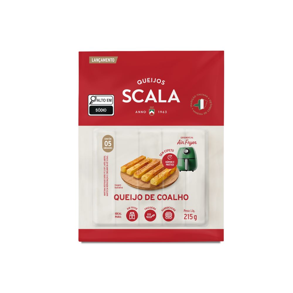 Encontraproduto.com.br - Queijo Coalho Scala Sem Espeto 215g