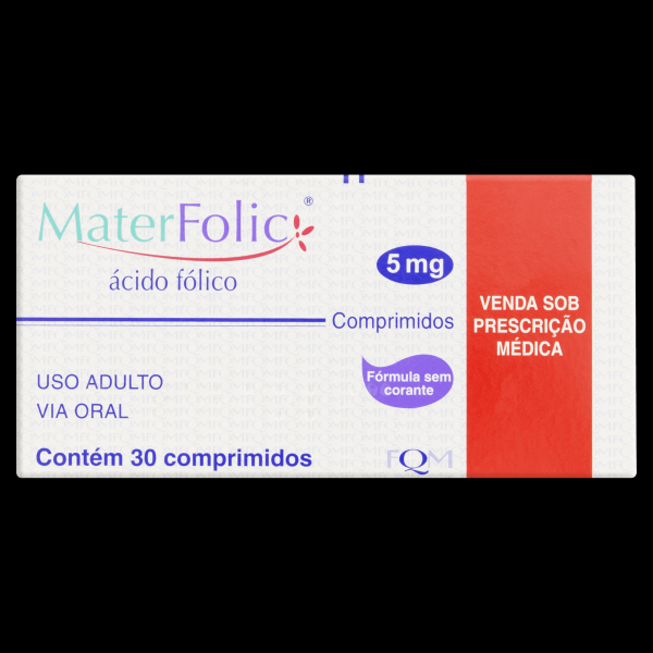 Materfolic 5mg 30 Comprimidos