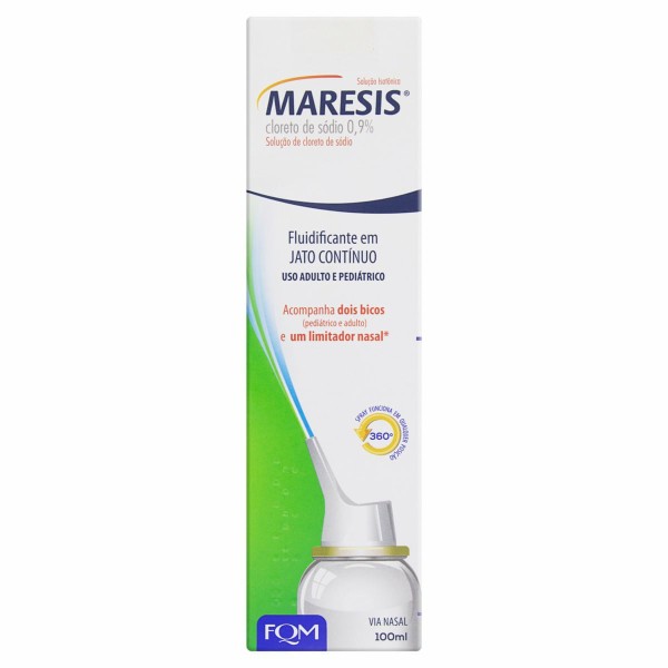 Encontraproduto.com.br - Maresis 0,9% Farmoquímica Spray Nasal 100ml