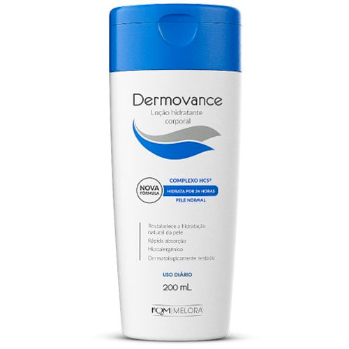 Encontraproduto.com.br - loção Hidratante Dermovance Melora Corpó E Face 200ml
