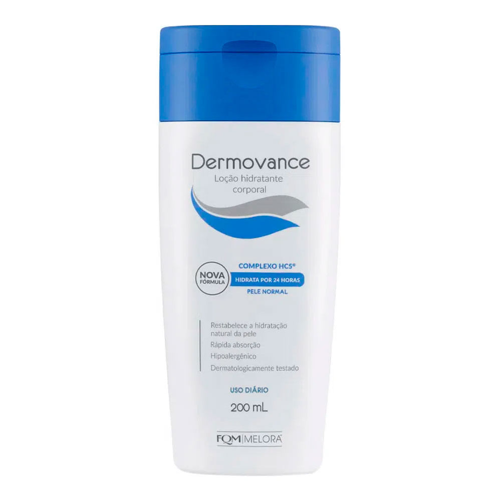 Encontraproduto.com.br - loção Hidratante Dermovance Melora Corpó E Face 200ml