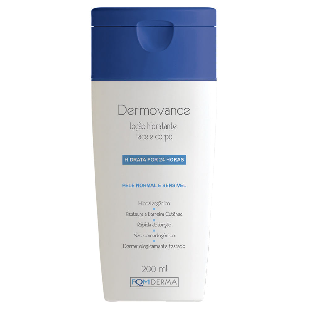 Encontraproduto.com.br - loção Hidratante Dermovance Melora Corpó E Face 200ml