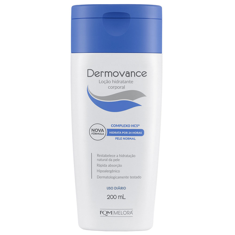 Encontraproduto.com.br - loção Hidratante Dermovance Melora Corpó E Face 200ml