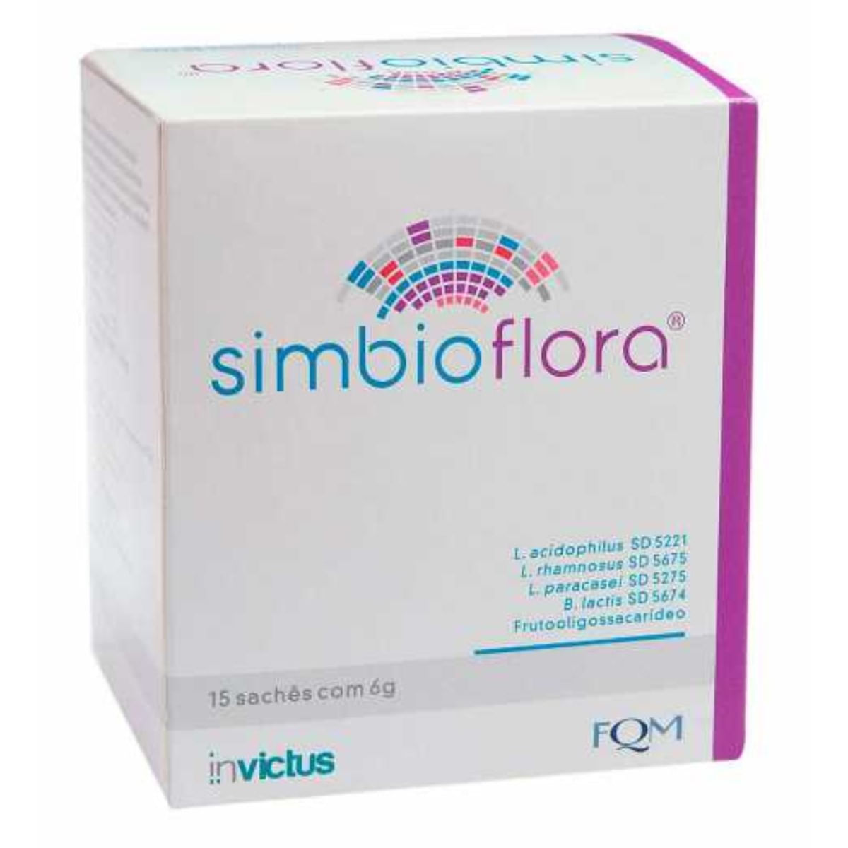 Encontraproduto.com.br - Simbioflora Com 15 Sachês 6g