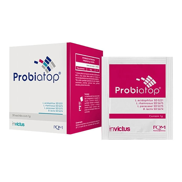 Encontraproduto.com.br - Probiatop em Pó 30 Sachês com 1G