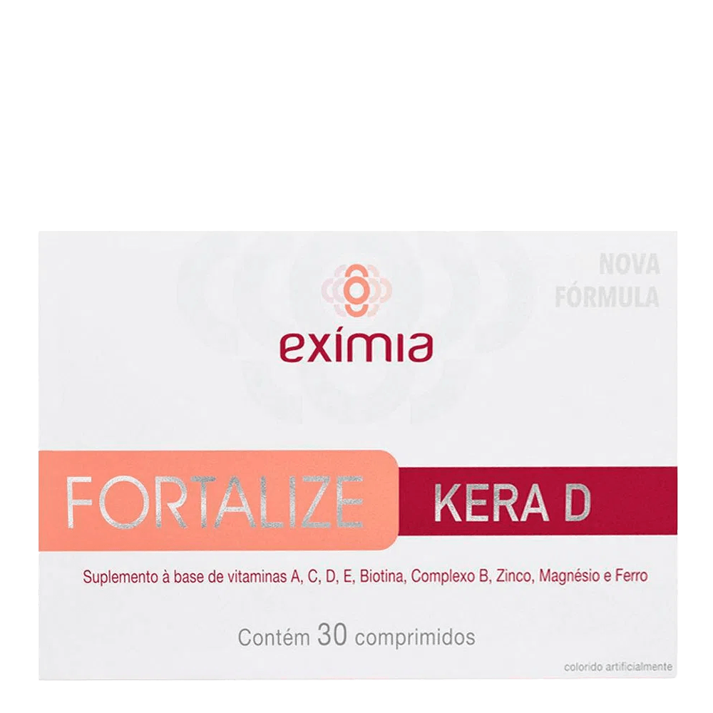 Encontraproduto.com.br - Exímia Fortalize Kera D c/ 30 Comprimidos