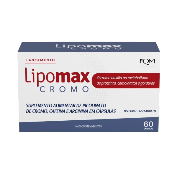Encontraproduto.com.br - Lipomax Cromo c/60 Cápsulas