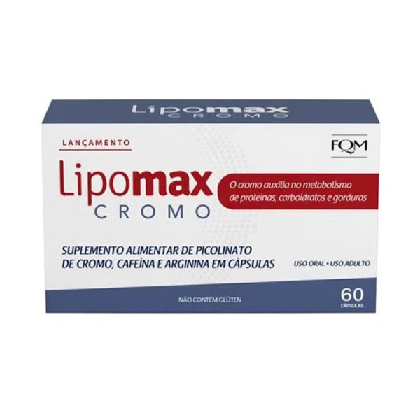 Encontraproduto.com.br - Lipomax Cromo c/60 Cápsulas