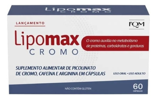 Encontraproduto.com.br - Lipomax Cromo c/60 Cápsulas