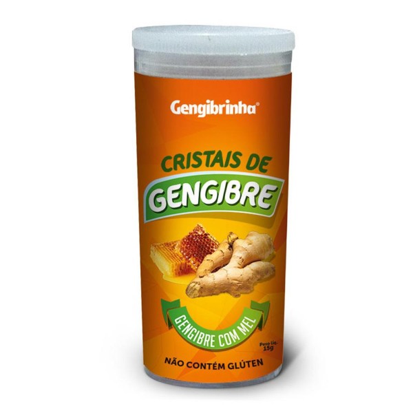 Encontraproduto.com.br - Cristais Gengibre Mel Flora 7 Ervas