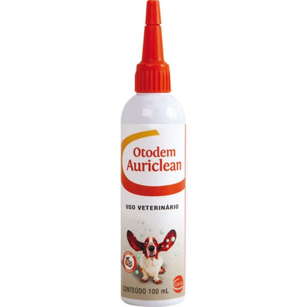 Encontraproduto.com.br - Otodem Auriclean 100ml Ceva Higiene Orelha Cães e Gatos