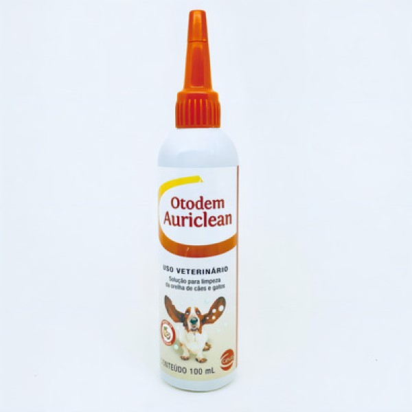 Encontraproduto.com.br - Otodem Auriclean 100ml Ceva Higiene Orelha Cães e Gatos
