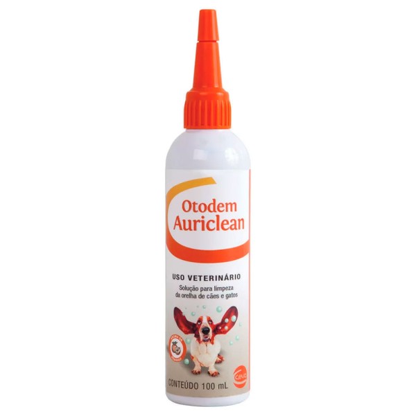 Encontraproduto.com.br - Otodem Auriclean 100ml Ceva Higiene Orelha Cães e Gatos