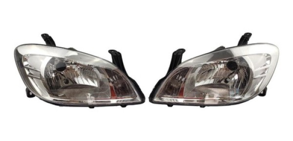 Par Farol Chevrolet Celta 06 14 Prisma 07 12 Cromada Arteb
