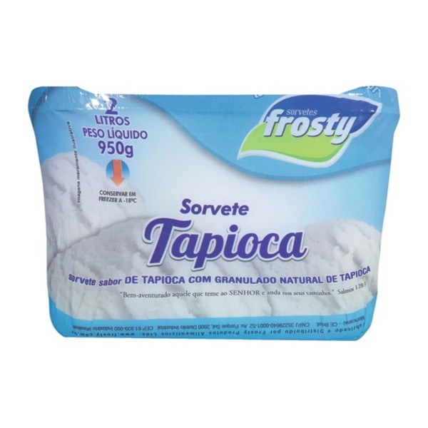 Encontraproduto.com.br - Sorvete Frosty Tapioca Pote com 2L