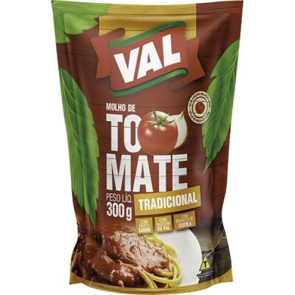 Encontraproduto.com.br - Molho de Tomate Val Tradicional Pouch com 300g
