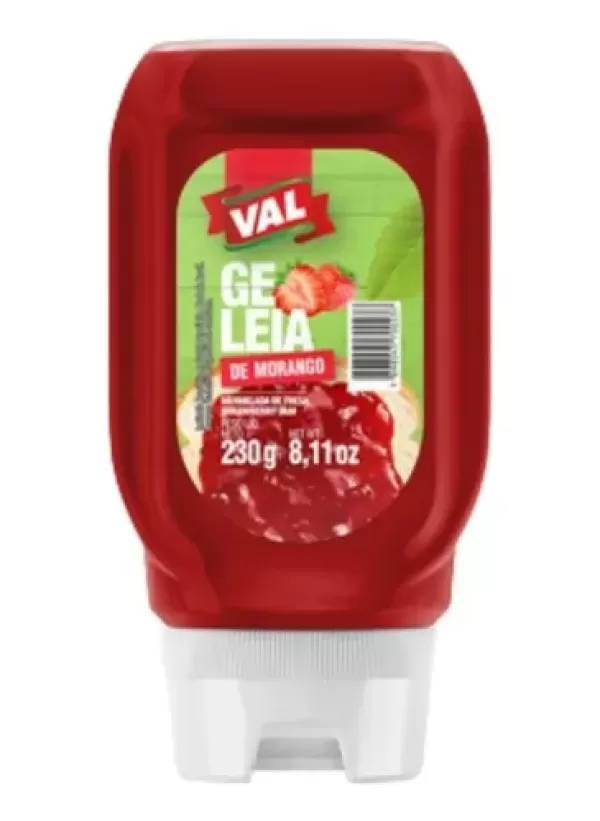 Geleia Val Morango Pet com 230g