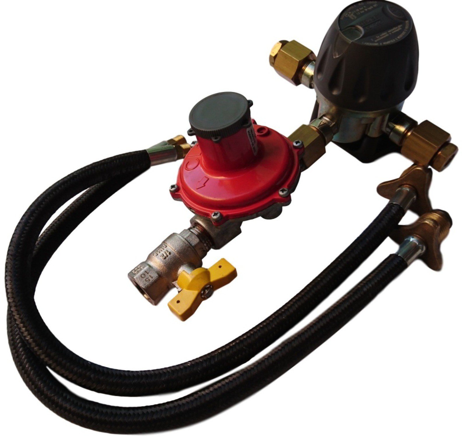Encontraproduto.com.br - Kit Inversor de Gás Comap com Mangueira 10Kg/h P45