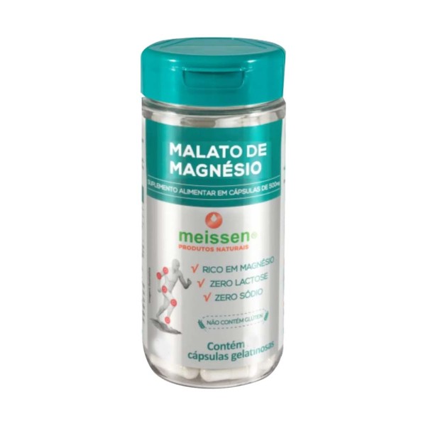 Encontraproduto.com.br - Malato de Magnésio 500mg 60caps - Meissen