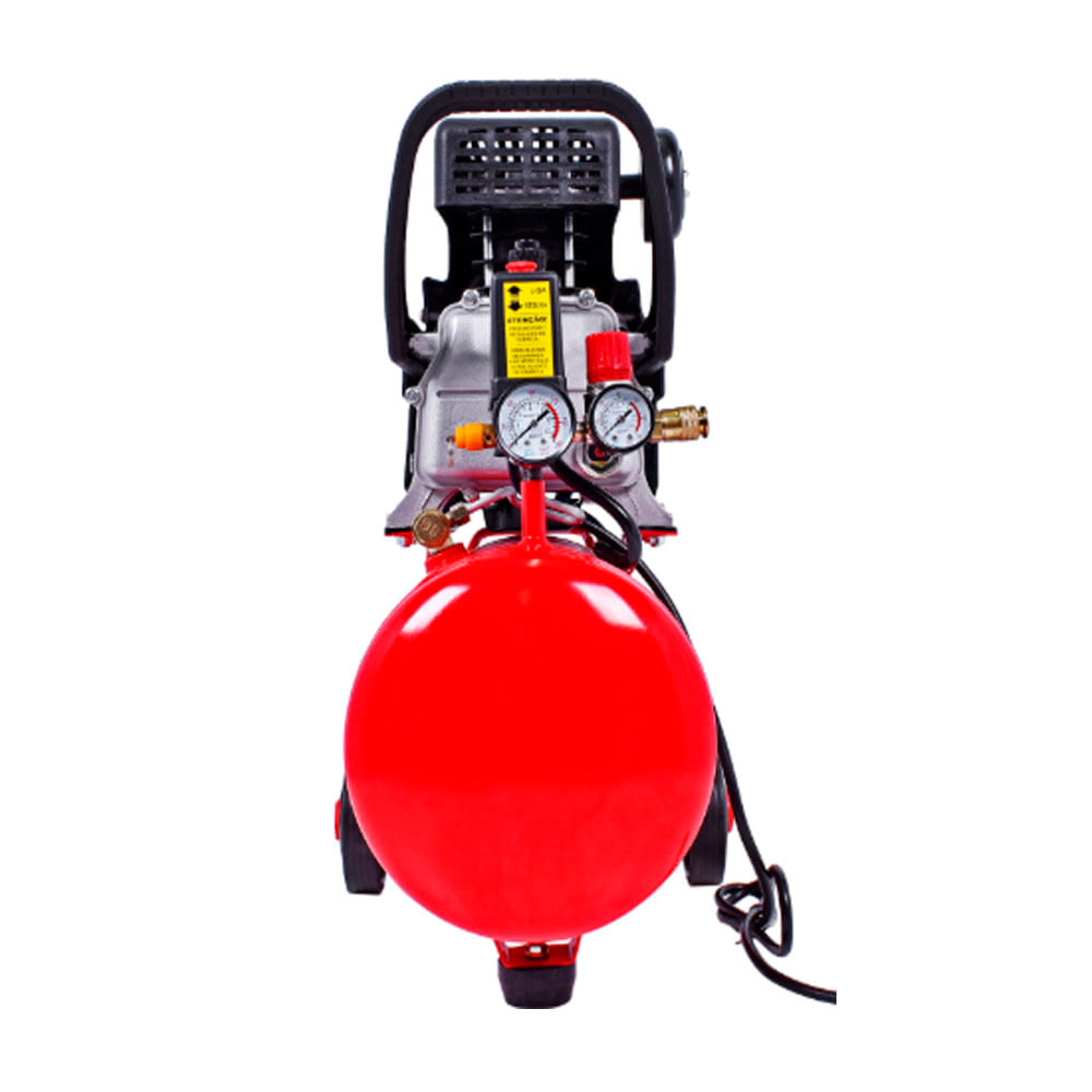 Encontraproduto.com.br - Compressor de Ar 7,6 pcm / 120 psi 2CV 24L Monofásico