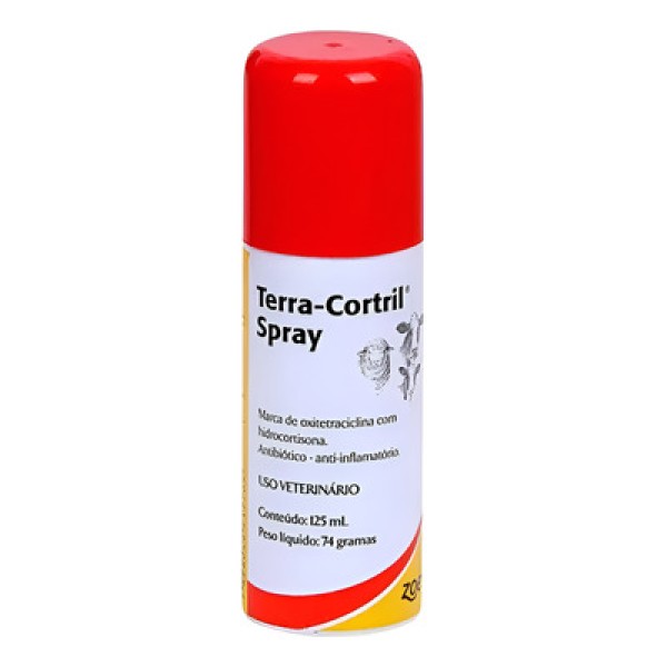 Medicamento Antib Terracortril Spray Topc 125ml 74g