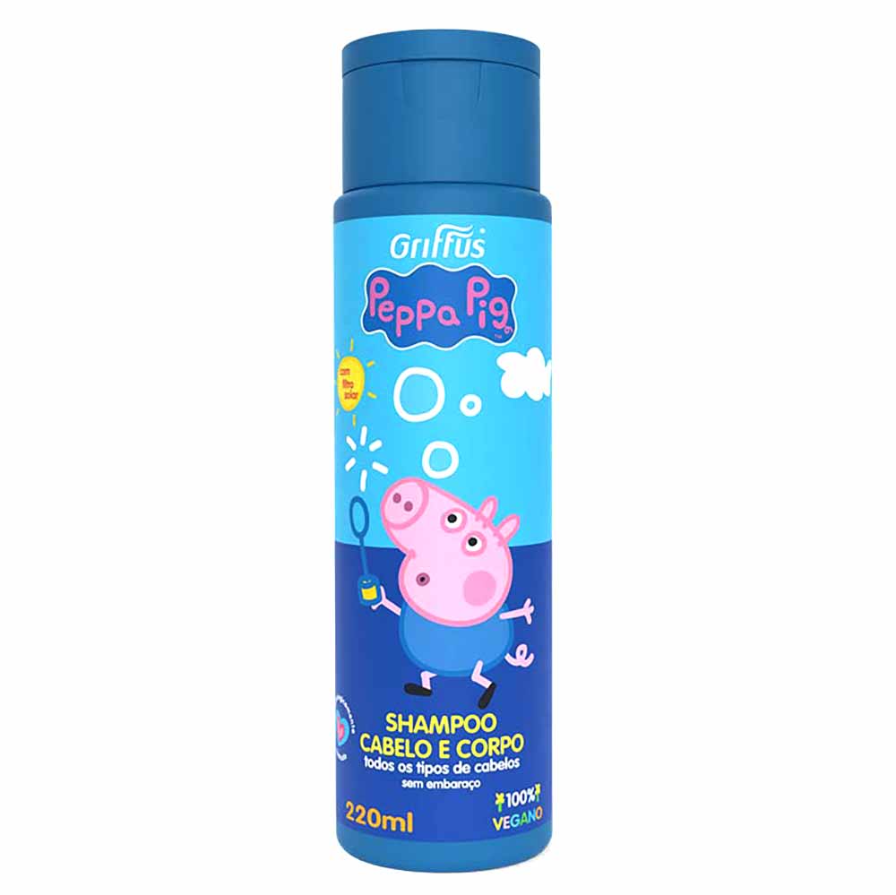 Griffus Georg e Peppa Cabelo e Corpo Shampoo