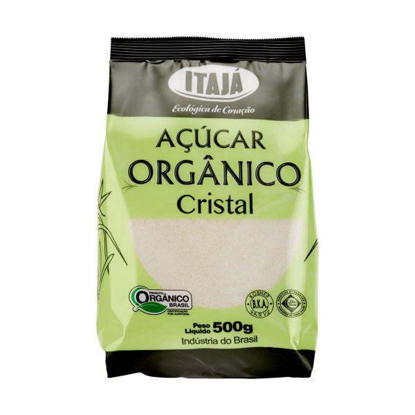 Encontraproduto.com.br - Açúcar Orgânico Itajá Cristal Pacote com 500g