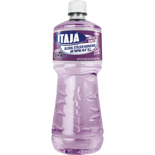 Encontraproduto.com.br - Álcool Itajá Lavanda 46° INPM Frasco com 1L