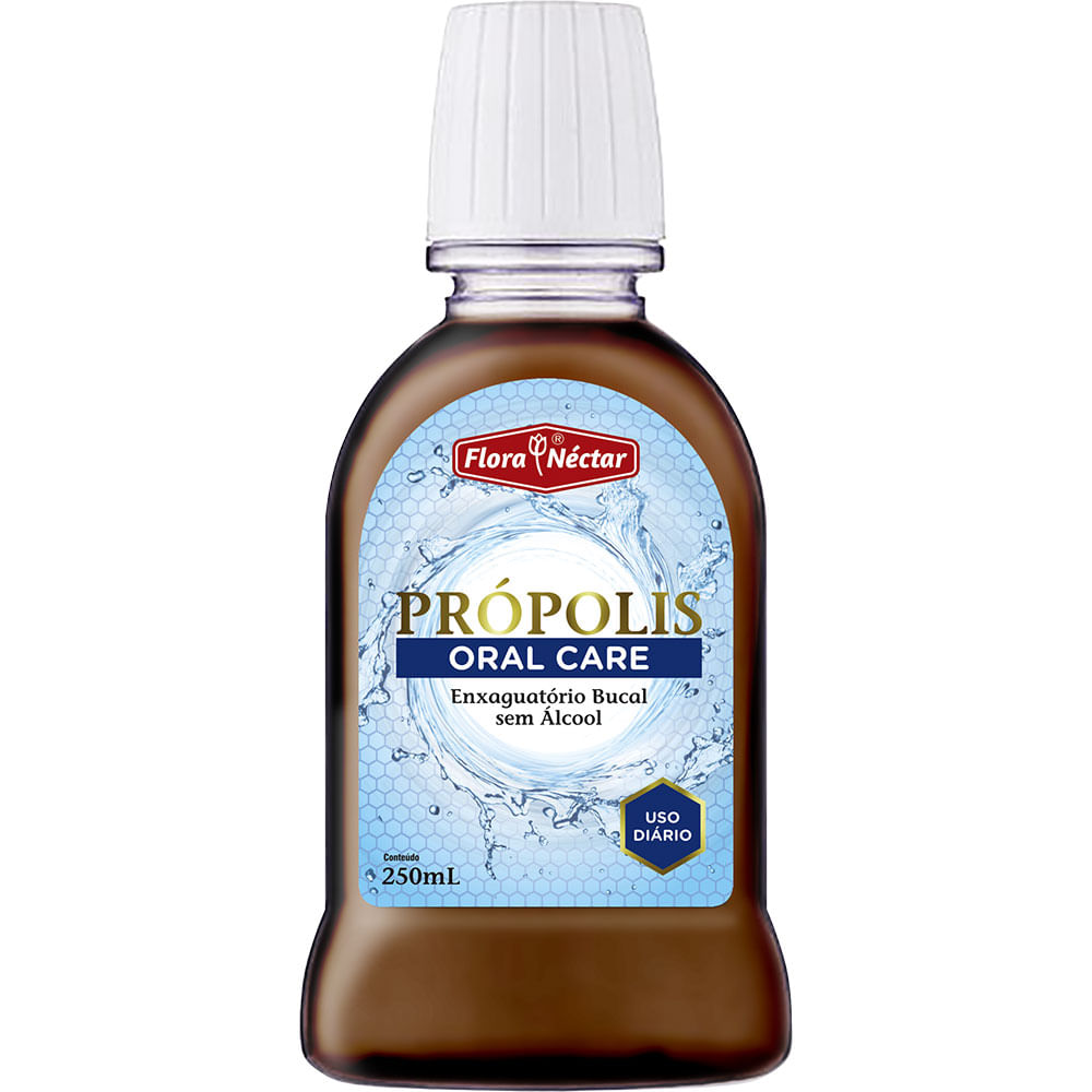 Enxaguante Bucal Própolis Oral Care Sem Álcool 250ml