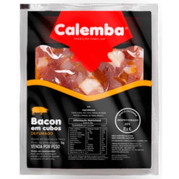 Bacon Calemba em Cubos 150g