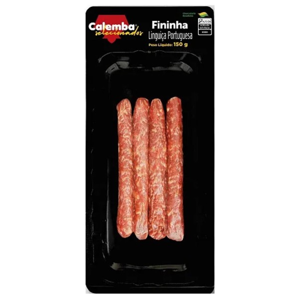 Linguiça CALEMBA Fininha Portuguesa Selecionados 150g