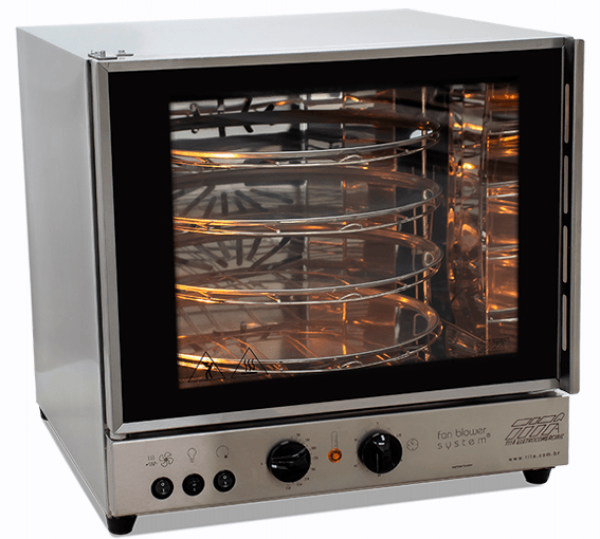 Forno Turbo Elétrico Titã Giratório com 4 Assadeiras FGE3 - 220V