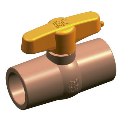 Encontraproduto.com.br - Registro de Esfera Soldável Herc 20 mm - Marrom