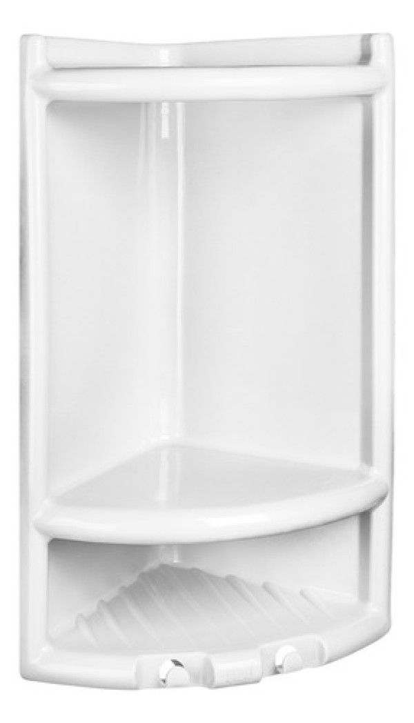 Porta Shampoo Pvc Herc Branco 4010