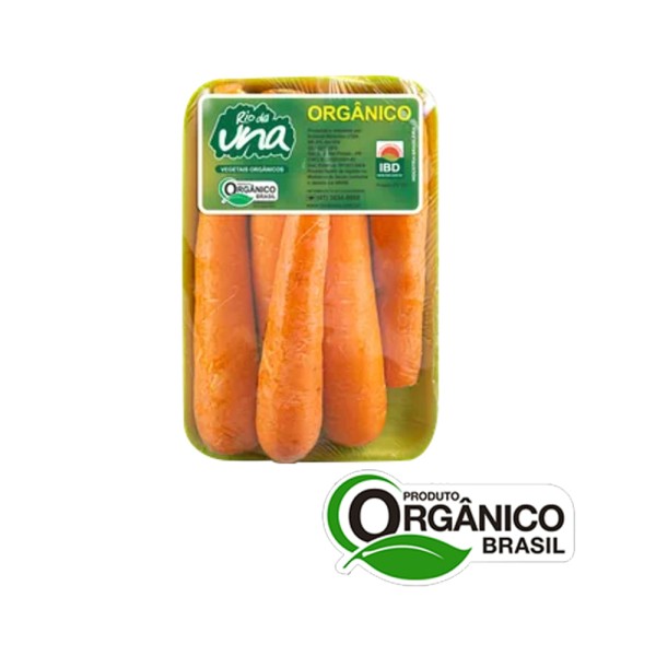 Cenoura Orgânico RIO DE UNA Bandeja 570g