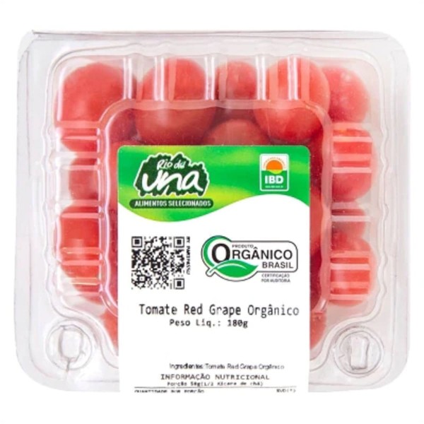 Encontraproduto.com.br - Tomate Orgânico Red Grape RIO DE UNA Aproximadamente 180g