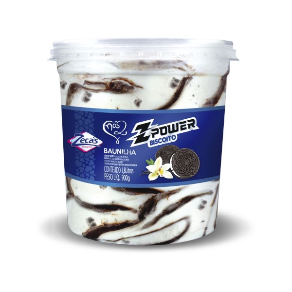 Encontraproduto.com.br - Sorvete de Biscoito Power Zecas 1,8 L