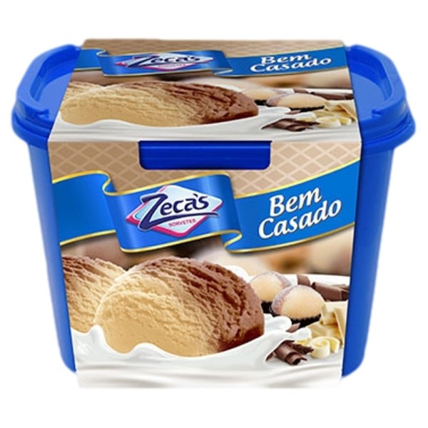 Encontraproduto.com.br - Sorvete Bem Casado Exclusivos Zecas Pote 1,5l