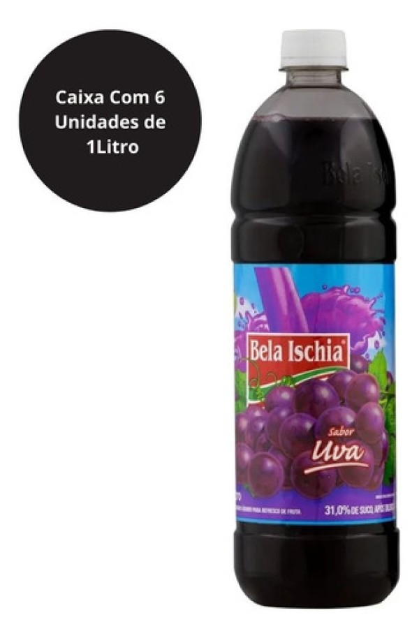 Suco Concentrado Bela Ischia Uva 1L