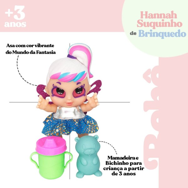 Encontraproduto.com.br - Boneca Fada Jardim De Anjos Com Acessórios