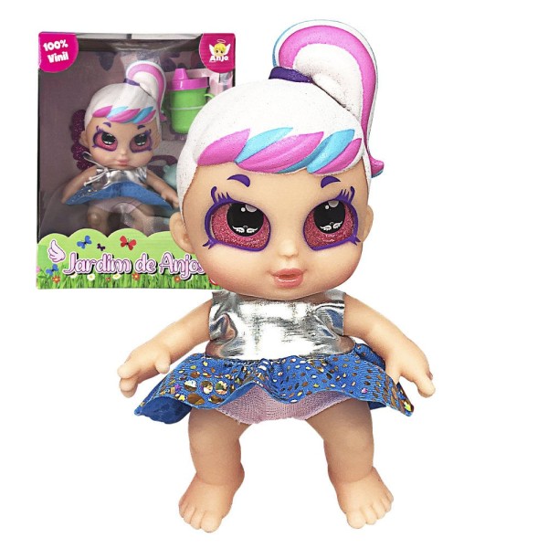 Encontraproduto.com.br - Boneca Fada Jardim De Anjos Com Acessórios