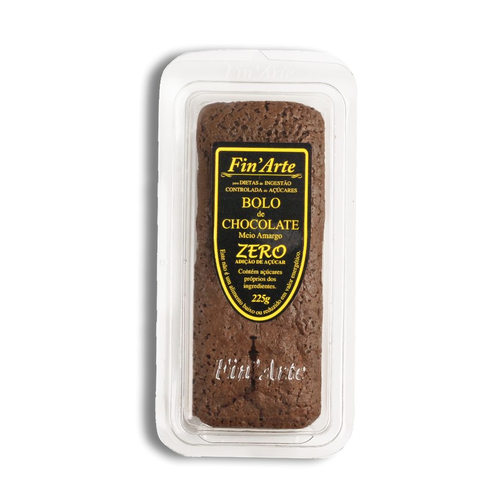 Bolo Finarte Zero Açúcar Chocolate 225g