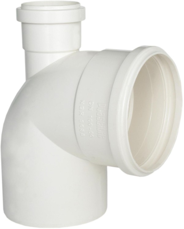 Encontraproduto.com.br - Joelho Plastilit Esgoto Com Visita 100x50mm