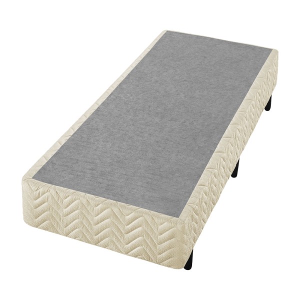 Encontraproduto.com.br - Conjunto Box Solteiro Espuma D33 Minaspuma Celebrate Plus Double Face 88x188x65cm