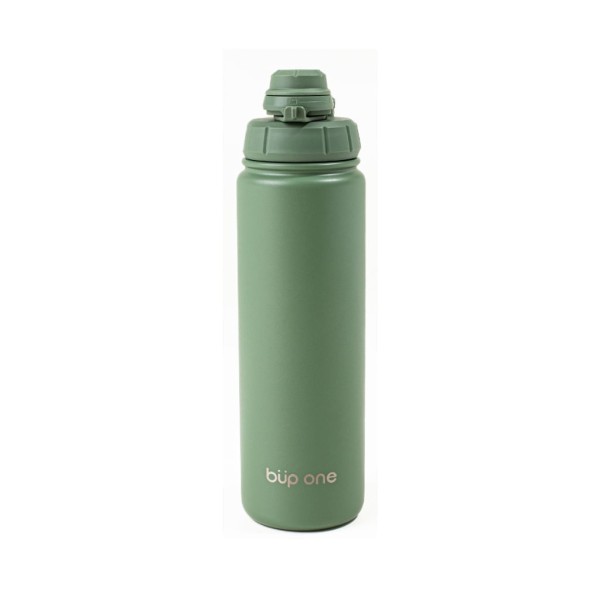Encontraproduto.com.br - Garrafa Térmica 700ml Easy Open Verde Sálvia Büp One