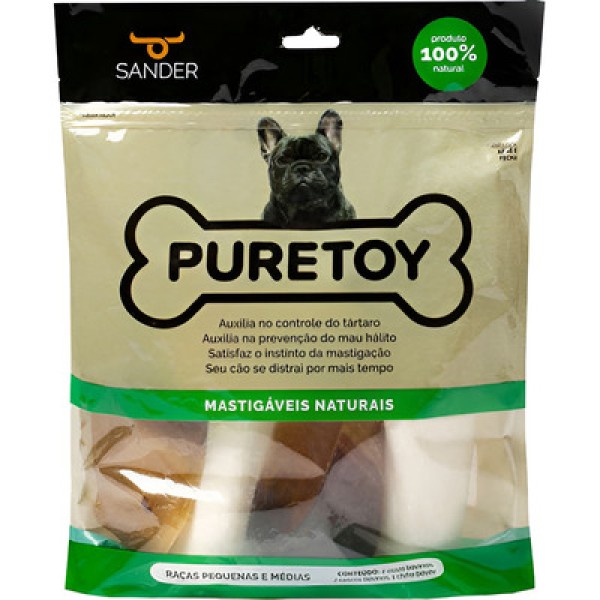 Kit Sander Puretoy Mastigáveis Naturais