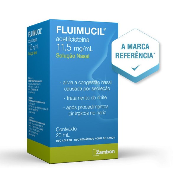Encontraproduto.com.br - Spray Nasal Fluimucil Com 20ml