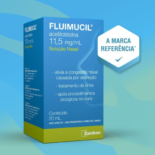Encontraproduto.com.br - Spray Nasal Fluimucil Com 20ml