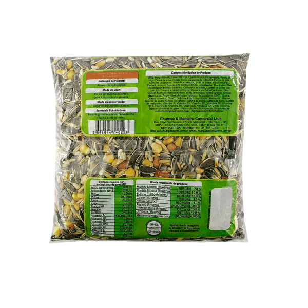 Encontraproduto.com.br - Alimento Nutripássaros Mistura com Frutas para Papagaios