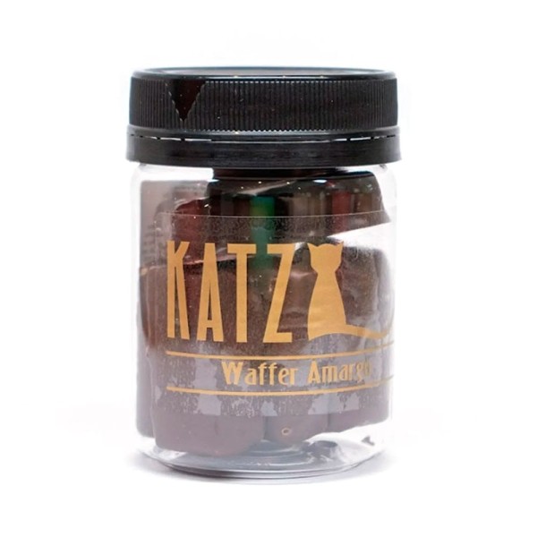 Encontraproduto.com.br - Biscoito Waffer Coberto com Chocolate Amargo Katz 100g